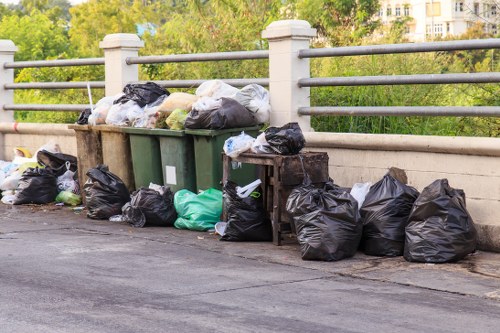 Residents using Wanstead council's bulky waste collection service