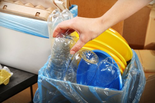 Diverse range of items cleared from a home